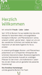 Mobile Screenshot of blumenfixl.de