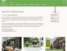 Tablet Screenshot of blumenfixl.de